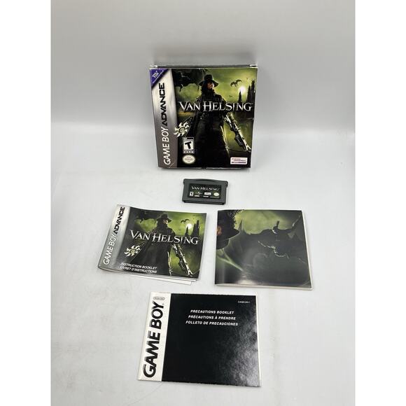 CIB With Poster! Van Helsing (Nintendo Game Boy Advance, 2004) - Picture 3 of 14
